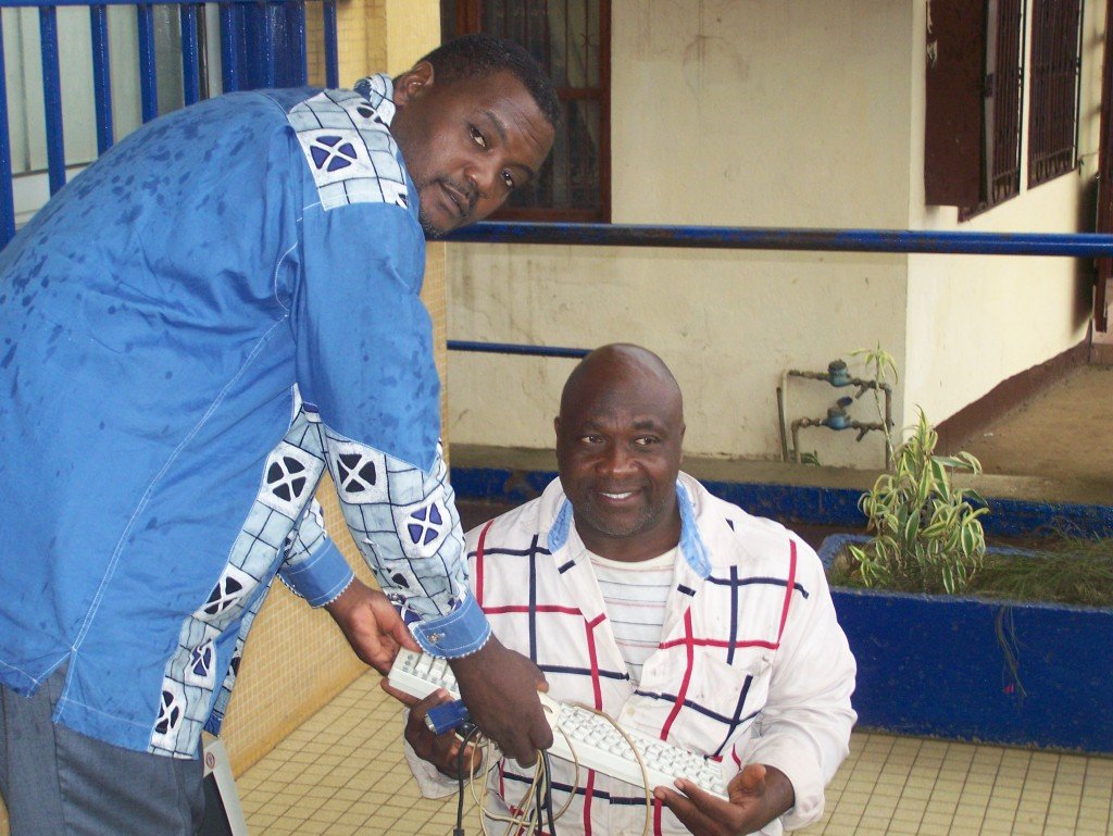 Remise de l'ordinateur