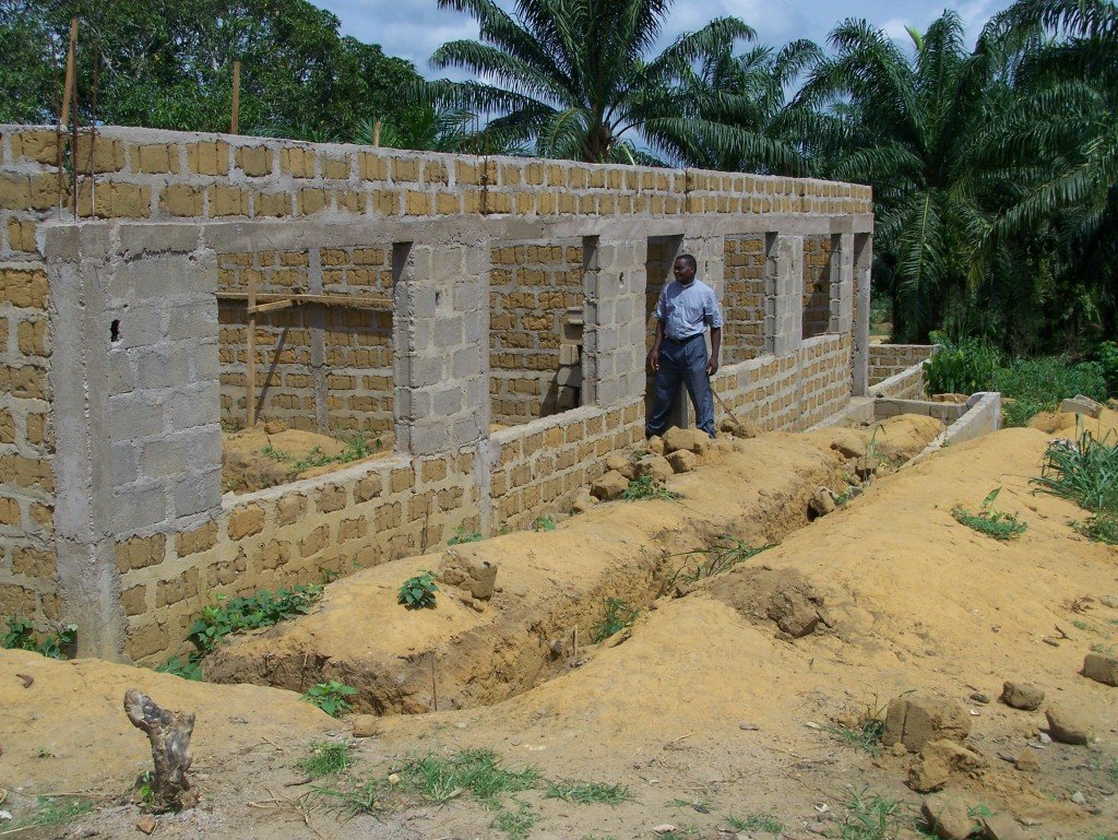 La nouvelle école en chantier